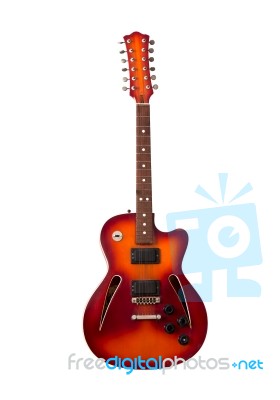 Electric Guitar Stock Photo