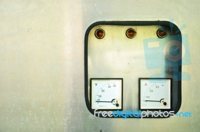 Electrical Cabinet Stock Photo