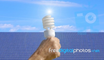 Energy Saving Stock Photo