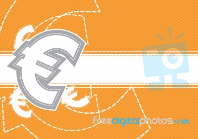 Euro Money Icon Stock Image