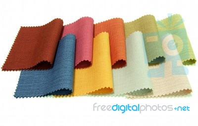 Fabric Samples Stock Photo