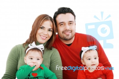 Family And Children Stock Photo