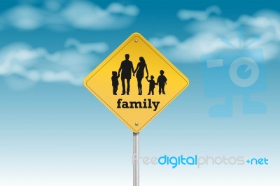 Family Sign Stock Image