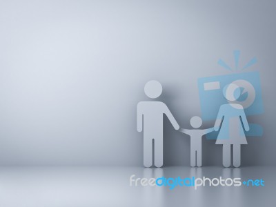 Family Symbol Concept Stock Image
