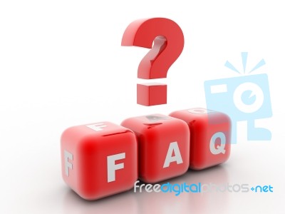 FAQ Stock Image