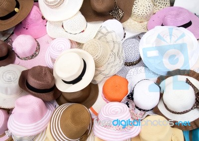 Fashioned Hats Stock Photo
