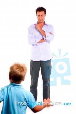 Father And Son Stock Photo