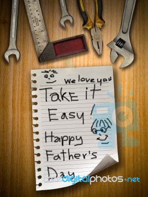 Father Day Stock Photo
