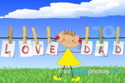 Fathers Day Stock Image