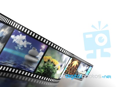 Film Strip Stock Image