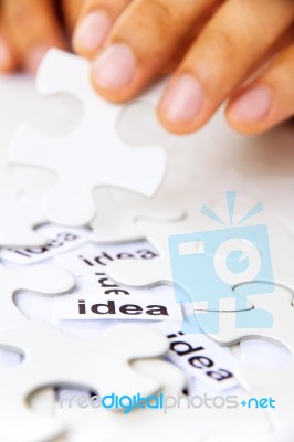 Find Idea Concept Stock Photo