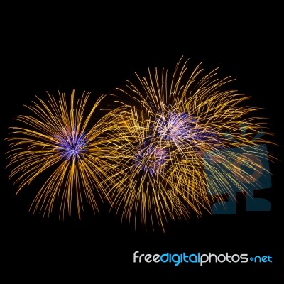 Fireworks Stock Photo