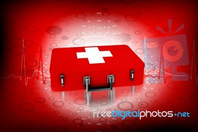 First Aid Box Stock Image