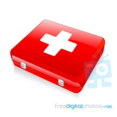 First Aid Box Stock Image