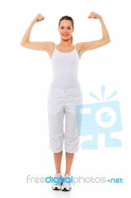 Fit Woman Stock Photo