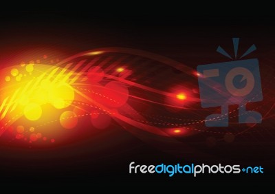 Flame Abstract Background Stock Image