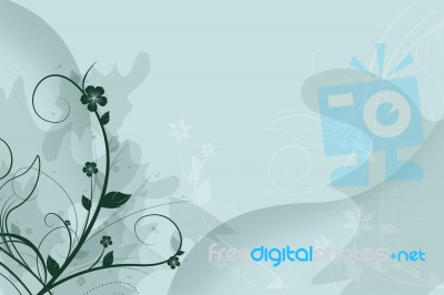 Floral Background Stock Image