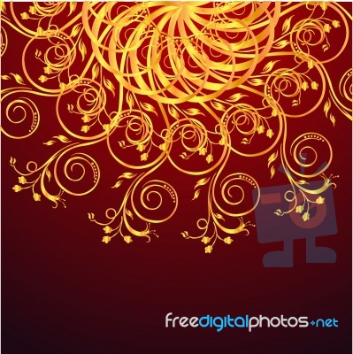 Floral Background Stock Image