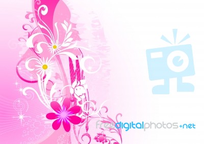 Floral Design Stock Image