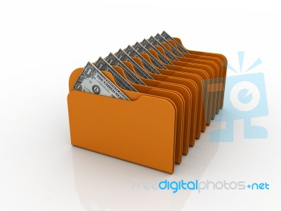 Folder Concept Stock Image