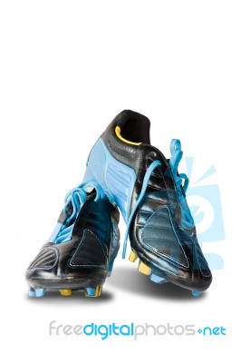Football Shoes Stock Photo
