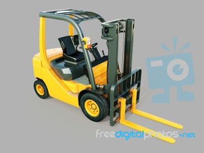 Forklift Truck Stock Image