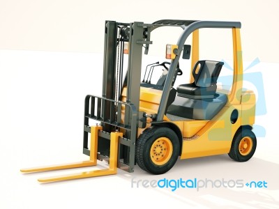 Forklift Truck Stock Image