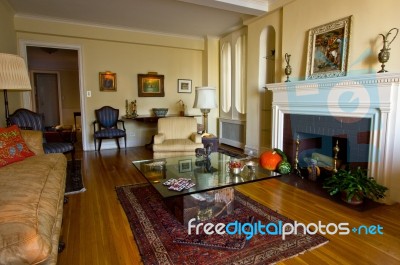 Formal Living Room Stock Photo