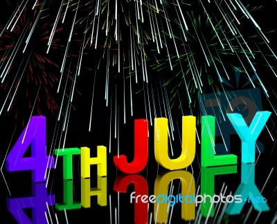 Fourth July Stock Image