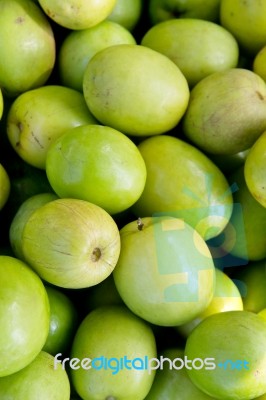 Fresh Monkey Apple Fruit Background Stock Photo