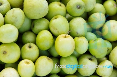 Fresh Monkey Apple Fruit Background Stock Photo