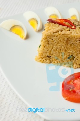 Fried Rice Stock Photo