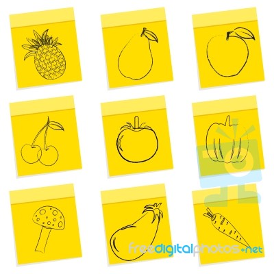 Fruits And Vegetables Stock Image