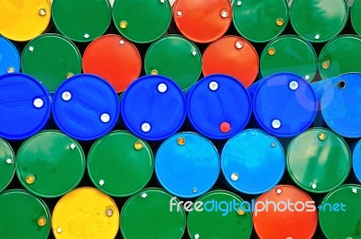 Fuel Tanks Stock Photo