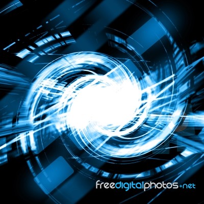 Futuristic Abstract Background Stock Image