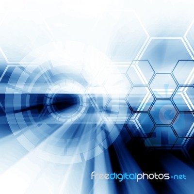 Futuristic Background Stock Image