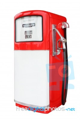Gasoline Fuel Pump Stock Photo