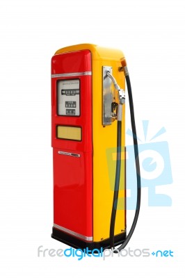 Gasoline Fuel Pump Stock Photo