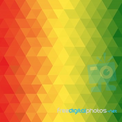 Geometric Reggae Background Stock Image