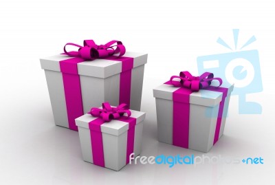 Gift Boxes Stock Image
