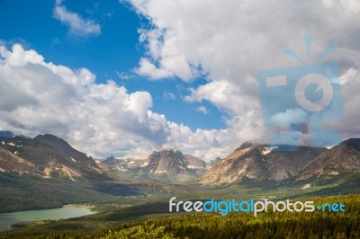 Glacier National Park Stock Photo