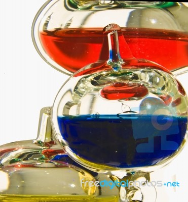 Glass Bubbles Stock Photo