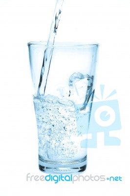 Glass Of Water Stock Photo
