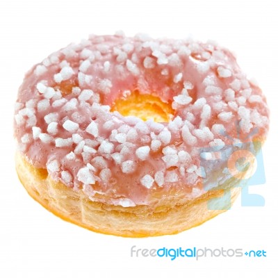 Glazed Donut Stock Photo