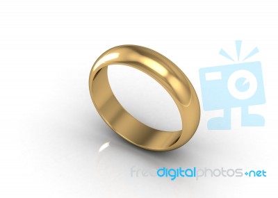 Golden Ring Stock Image