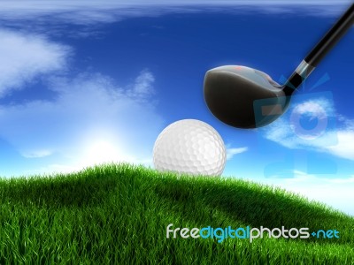 Golf Stock Image