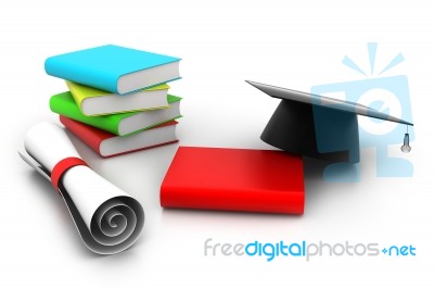 Graduation Concept Stock Image