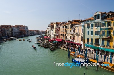 Grand Canal, Venice Stock Photo