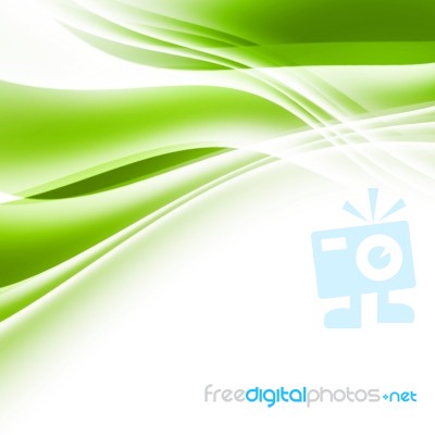 Green Abstract Background Stock Image