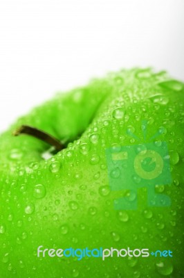 Green Apple Stock Photo